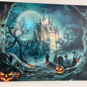 Quadro iluminado Floresta da Morte 40x29cm