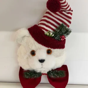 Pendente decorativo Cabeça de Urso 38cm