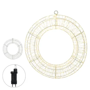 Guirlanda decorativa 1440 leds 60x13x60cm