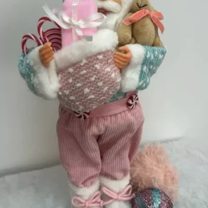 Papai Noel em pé candy color 45cm
