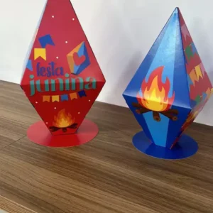 Silhueta balão 3D 2 peças