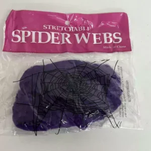 Teia de aranha roxa