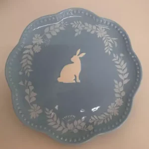 Prato porcelana azul 22cm