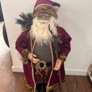 Papai Noel em pé 80cm